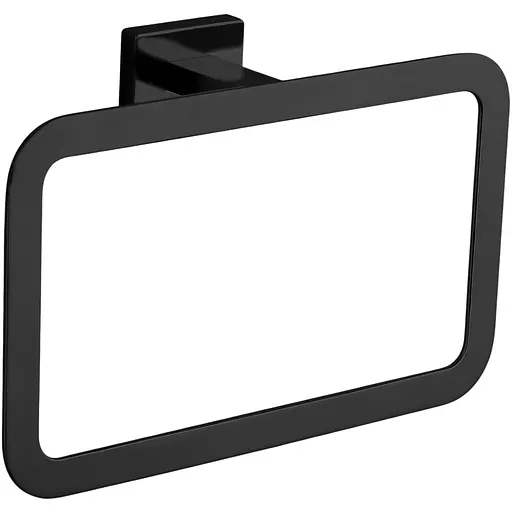 Тримач для рушника кільцевий VBI Mercury black VBI-040203BL Чорний матовий - фото 1