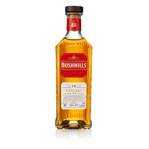 Виски Bushmills Single Malt Malaga 14 YO 40% 0.7 л в подарочной упаковке - фото 2