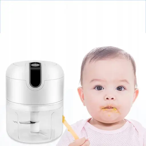 Подрібнювач багатофункціональний ручний електричний для овочів та фруктів - фото 2