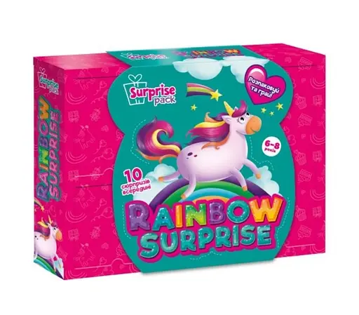 Набір для творчості з сюрпризами Веселка, VT8080-06 (українською)