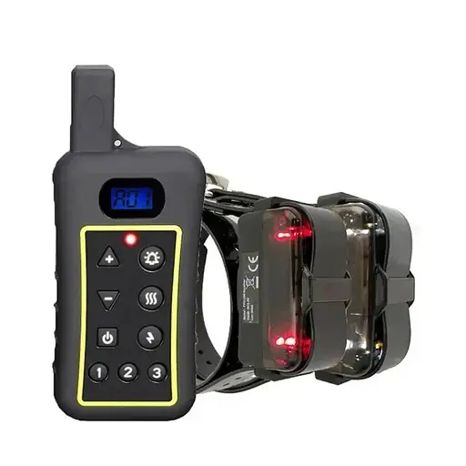 Електронний нашийник для 2 великих собак антилай 2в1 Trainertec PTS1200 водонепроникний до 1200 м - фото 3