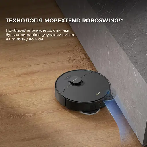 Робот-пилосос з вологим прибиранням Dreame X40 Ultra Complete Black - фото 5