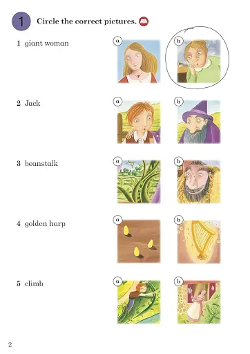 Ladybird Readers 3 Jack and the Beanstalk Activity Book - фото 2