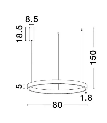 Світильник підвісний ELOWEN Nova Luce 9345664 - фото 2