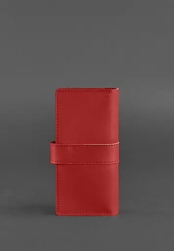 Шкіряне жіноче портмоне 3.1 червоне Краст - фото 4