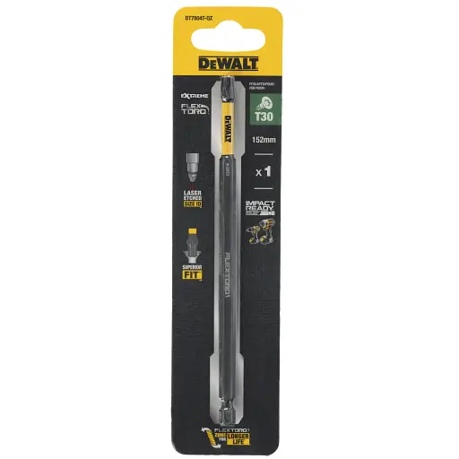 Біта DeWalt Extreme T30 L=152 мм 1 шт. (DT7804T) - фото 3