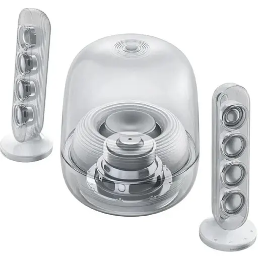 Акустика бездротова Harman Kardon SoundSticks 5 (HKSOUNDSTK5WEP) біла - фото 1