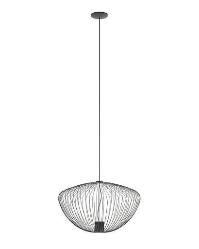 Підвісний світильник, люстра Nowodvorski 11245 Pumpkin M GU10 1x10W IP20 Темно-сірий - фото 1