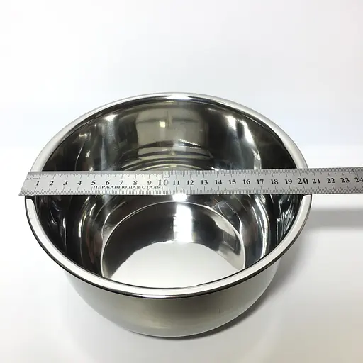 Кастрюлька стальная 2,5 л на мультиварку PANASONIC SR-TMH10, SR-TMH102 на 2,5 литра, (аналог ARE50T9351) - фото 5