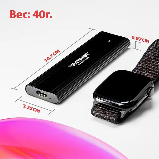Портативний накопичувач SSD Patriot Transporter Lite 4 TB Type-C (PTPL4TBPEC) - фото 6