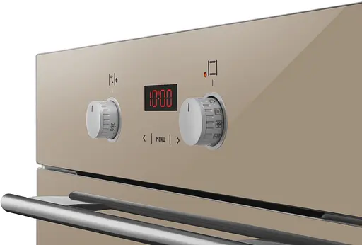 Духовой шкаф электрический Hansa 65 л A дисплей конвекция бежевый - фото 4