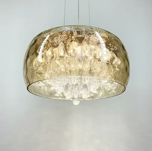 Дизайнерська люстра з краплями Line.F 0822 L - фото 6