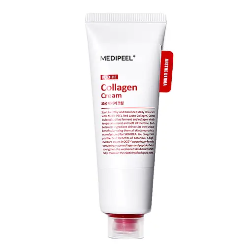 Крем для лица защитный Red Lacto Peptide Collagen Barrier Cream MEDI-PEEL 80 мл - фото 1