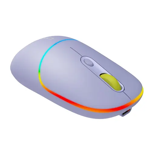 Мишка Canyon MW-22 Dual Band RGB Wireless Mountain Lavender (CNS-CMSW22ML) - фото 3