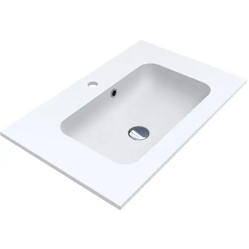 Умивальник Miraggio Della 700 mirasoft 0001069, Білий матовий - фото 1