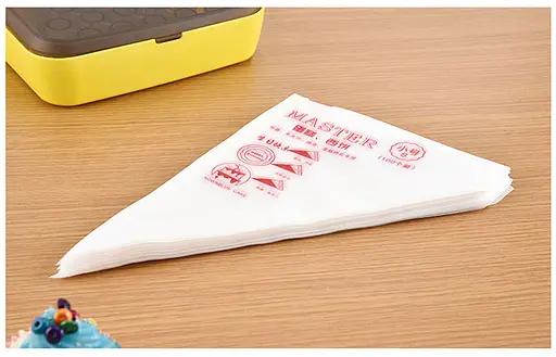 Мішки кондитерські одноразові поліетиленові (100 шт.) 31х26х17 см, Master Прозорий 83362 - фото 6