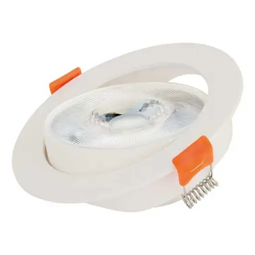 Світильник врізний поворотни "NORA-9" 9W 6400K білий - фото 4