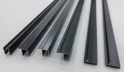 Дверь в нишу Mixxus Premium Diverse SD01-100x185-TR Black прозрачное стекло 5 мм MI6876, универсальная, прозрачная, черный матовый - фото 2