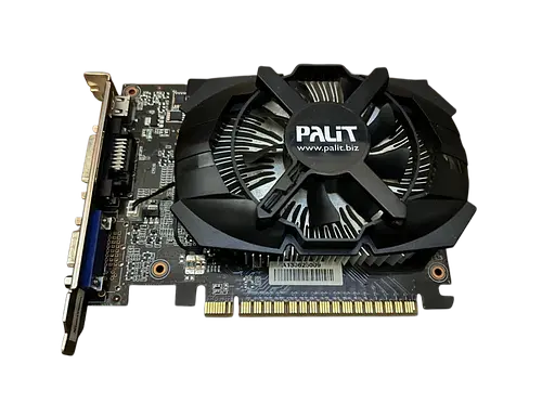 Видеокарта GeForce GTX 650 1GB Palit (NE5X65001301-1071F) Б/У - фото 1