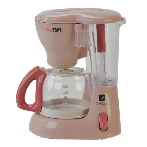 Кавоварка YH129-2C/2S на батарейках, світло, звук, в коробці (6982005400280) Бежевий - фото 1