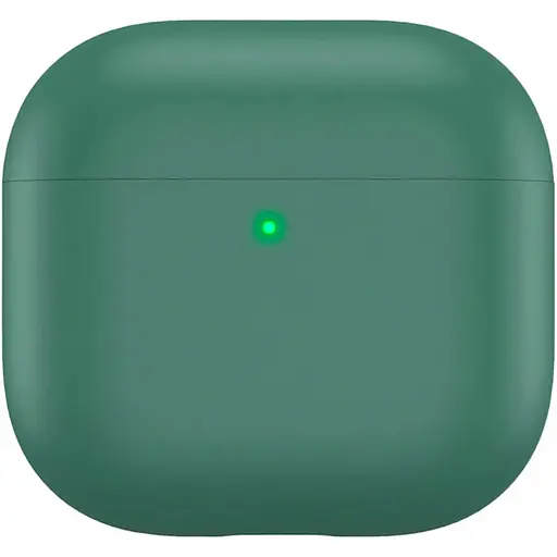 Чехол AhaStyle Ultra-Thin Colorful Silicone Case для Apple AirPods 4 Midnight Green (CP-WG172-PG) [133828]