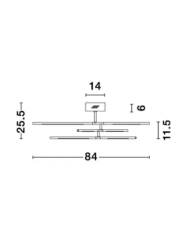 Підвіс Nova Luce RACCIO 9180761 - фото 7