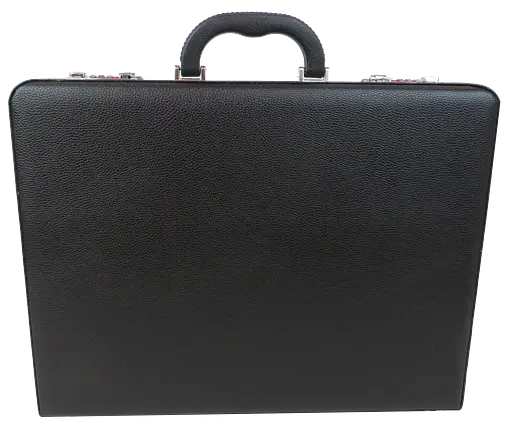 Дипломат Portfolio из эко кожи черный sum0028877 - фото 3