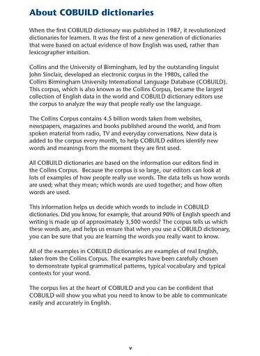 Collins COBUILD Intermediate Learner's Dictionary 3rd Edition - фото 4