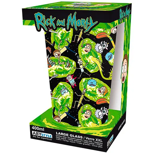 Склянка Rick and Morty Portals (Рік і Морті) - фото 4