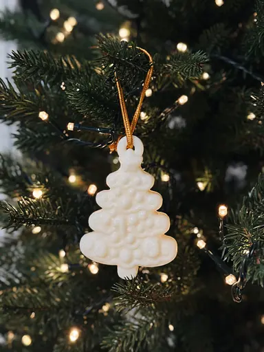 Игрушка-аромасаше на елку Голубой ангелочек - фото 10