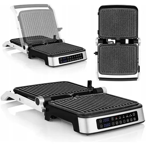 Електрогриль Zeeegma Grill Chef Silver - фото 3