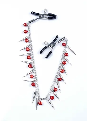 Затискачі для сосків Fetish B-Series Exclusive Nipple Clamps No.3 (сріблястий) - фото 3