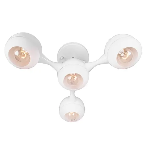 Люстра Brille молекула стельова E27 60W WH (BL-487C/4) - фото 2