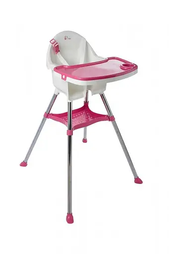 Стульчик для кормления, розовый, 03220/3