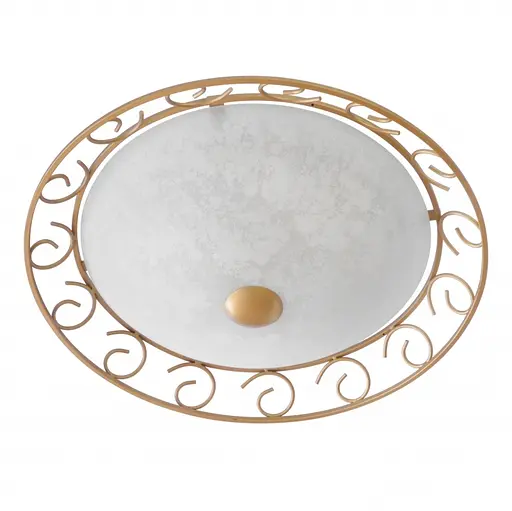 Люстра потолочная Brille кованая E27 60W G (BR-02279C/4)