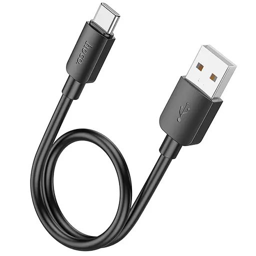 Дата кабель Hoco X96 Hyper USB to Type-C 27W (0.25m) Black - фото 2