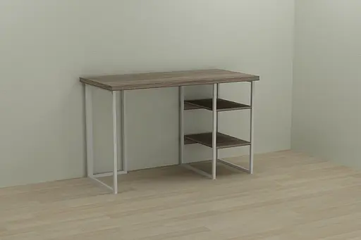 Компьютерный стол Ferrum-decor Кевин 75x120x70 белый ДСП Дуб Сонома Труфель 32мм (FRD-101284)