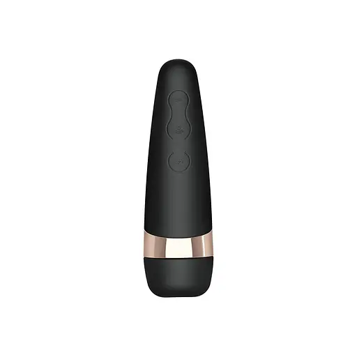 Вакуумний стимулятор клітора з вібрацією Satisfyer Pro 3+ чорний - фото 3