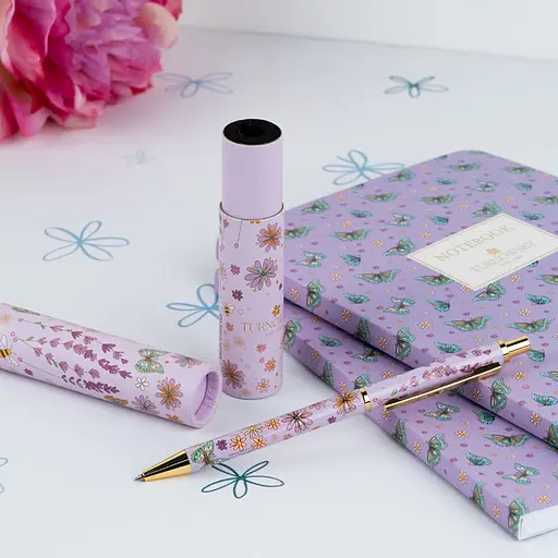 Ручка кулькова автоматична Axent Turnowsky Morning Dew синя (AB1107-02-2-A-TR) - фото 3