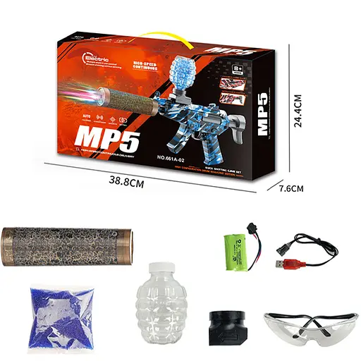Автомат на гідрогелевих кульках (орбізах) MP5 Camouflage Blue - фото 3