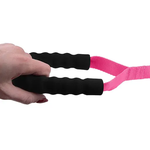 Поводок для собак Barksi Active с мягкой ручкой 6 м х 2.5 см розовый - фото 6