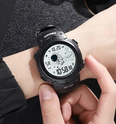 Часы наручные 1820BKWT Black-white Skmei acs0030564 - фото 3