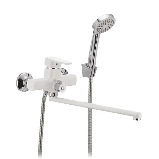 Змішувач для ванни Mixxus Missouri 006 white MI0597 Білий матовий - фото 1