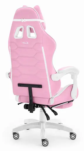Компьютерное кресло Hell's HC-1039 Pink (тканина) - фото 5