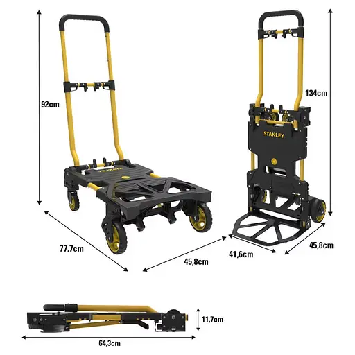 Візок Stanley вантажний розкладний (SXWT-FT585) - фото 3