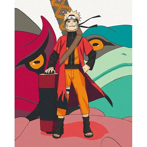 Набір для розпису ArtCraft Наруто.Виклик мудрості 38 x 50 см (10236-AC)