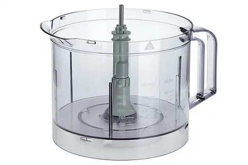 Чаша 1500ml для кухонного комбайна Braun Type 3210, K1000, K1200, K3000, KM3050WH, KU1, KU2, 63210652