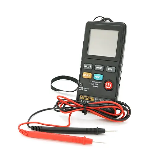 Мультиметр ANENG AN-302, вимірювання: V, A, R, C, F - фото 3