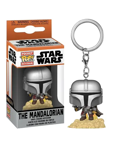 Фігурка-брелок Funko Pop The Mandalorian Мандалорець Star Wars Зоряні війни 4 см FP SWM 142 - фото 1