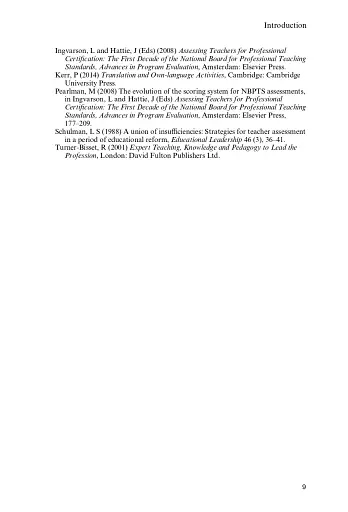 Assessing Language Teachers' Professional Skills and Knowledge - фото 8